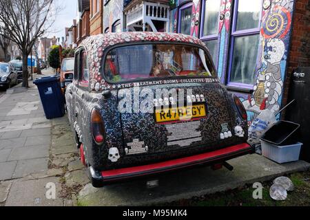 Carries Reichardt Haus, Chiswick, London. Februar 2018 Stockfoto