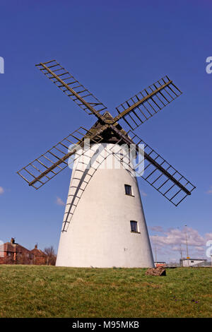 Die Mühle in Marton, Blackpool, Lancashire, England, Großbritannien. Stockfoto