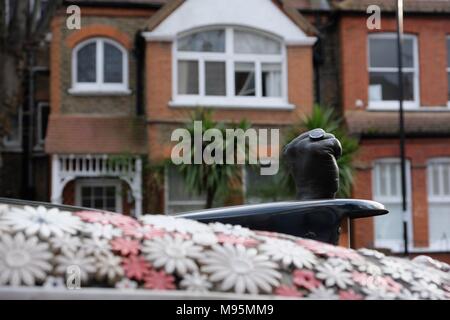 Carries Reichardt Haus, Chiswick, London. Februar 2018 Stockfoto