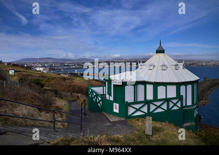 Der große Union Camera Obscura mit Blick auf die Douglas Bay, Insel Man Stockfoto