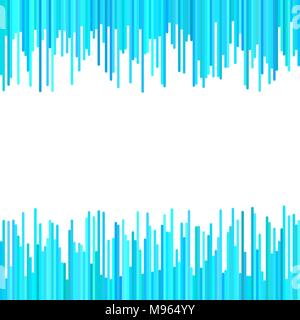 Moderne Hintergrund aus Abgerundeten vertikalen Linienmuster in hellblauen Farbtönen - Vektorgrafik Stock Vektor