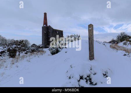 Prinz von Wales Motor Haus in der Nähe der Heide Dorf Schergen auf Bodmin Moor Stockfoto