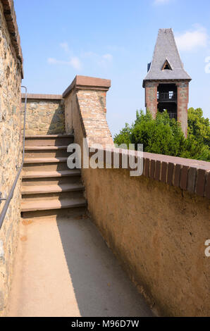 Burg Frankenstein, Darmstadt-Eberstadt, Odenwald, Hessen, Deutschland Stockfoto