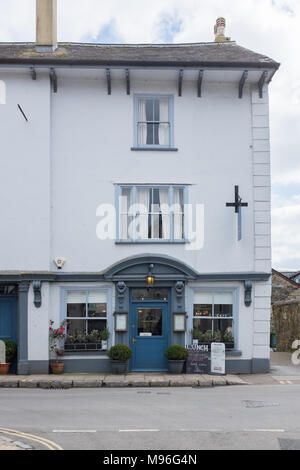 Maurisches Cafe und Restaurant in Ashburton im Nationalpark Dartmoor, Devon Stockfoto