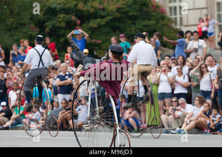 Washington, D.C., USA, 4. Juli 2015, die nationale Unabhängigkeit Day Parade der Vierte ist der Juli Parade in der Hauptstadt der Vereinigten Staaten, es comm Stockfoto