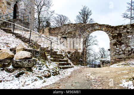 Alte Burgtor Stockfoto