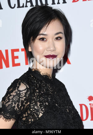 Hollywood, CA, USA. März 2018. 22. März 2018 - Hollywood, Kalifornien - Ramona Young. Netflix feierte die Premiere von „Santa Clarita Diet“ Staffel 2 im Arclight Hollywood Cinerama Dome. Foto: Birdie Thompson/Admedia Stockfoto