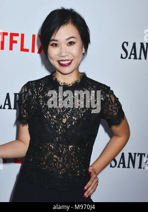 Los Angeles, USA. 22. März, 2018. Ramona Junge 019 nimmt an der von Netflix anta Clarita Diät ' Saison 2 Premiere auf der Kuppel bei Arclight Hollywood am 22. März 2018 in Hollywood, California Credit: Tsuni/USA/Alamy leben Nachrichten Stockfoto