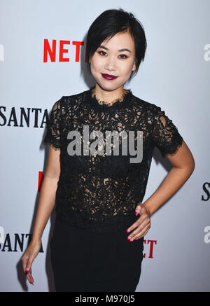 Los Angeles, USA. 22. März, 2018. Ramona Junge 023 nimmt an der von Netflix Santa Clarita Diät ' Saison 2 Premiere auf der Kuppel bei Arclight Hollywood am 22. März 2018 in Hollywood, California Credit: Tsuni/USA/Alamy leben Nachrichten Stockfoto