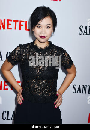 Los Angeles, USA. 22. März, 2018. Ramona Junge 021 nimmt an der von Netflix Santa Clarita Diät ' Saison 2 Premiere auf der Kuppel bei Arclight Hollywood am 22. März 2018 in Hollywood, California Credit: Tsuni/USA/Alamy leben Nachrichten Stockfoto