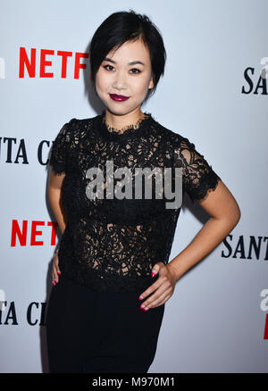 Los Angeles, USA. 22. März, 2018. Ramona Junge 022 nimmt an der von Netflix Santa Clarita Diät ' Saison 2 Premiere auf der Kuppel bei Arclight Hollywood am 22. März 2018 in Hollywood, California Credit: Tsuni/USA/Alamy leben Nachrichten Stockfoto