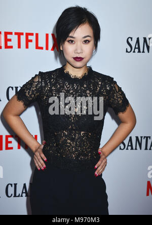 Los Angeles, USA. 22. März, 2018. Ramona Junge 025 nimmt an der von Netflix Santa Clarita Diät ' Saison 2 Premiere auf der Kuppel bei Arclight Hollywood am 22. März 2018 in Hollywood, California Credit: Tsuni/USA/Alamy leben Nachrichten Stockfoto