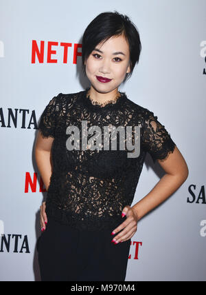 Los Angeles, USA. 22. März, 2018. Ramona Junge 026 nimmt an der von Netflix Santa Clarita Diät ' Saison 2 Premiere auf der Kuppel bei Arclight Hollywood am 22. März 2018 in Hollywood, California Credit: Tsuni/USA/Alamy leben Nachrichten Stockfoto