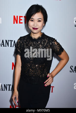 Los Angeles, USA. 22. März, 2018. Ramona Junge 027 nimmt an der von Netflix Santa Clarita Diät ' Saison 2 Premiere auf der Kuppel bei Arclight Hollywood am 22. März 2018 in Hollywood, California Credit: Tsuni/USA/Alamy leben Nachrichten Stockfoto