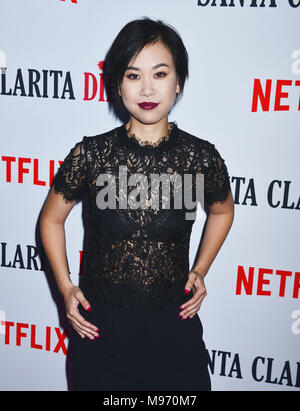 Los Angeles, USA. 22. März, 2018. Ramona Junge 029 nimmt an der von Netflix Santa Clarita Diät ' Saison 2 Premiere auf der Kuppel bei Arclight Hollywood am 22. März 2018 in Hollywood, California Credit: Tsuni/USA/Alamy leben Nachrichten Stockfoto