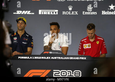 Melbourne, Australien. 22. März, 2018. Formel 1 2018 Rolex Grand Prix von Australien, 22. - 25.03.2018 im Bild Foto: Cronos/Hasan Bratic Credit: Cronos/Alamy leben Nachrichten Stockfoto