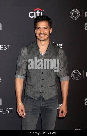 Los Angeles, CA, USA. 22 Mär, 2018. Nicholas Gonzalez in der Ankunftshalle für ABC der gute Doktor am 35. Jahrestag PaleyFest LA 2018, die Dolby Theater in Hollywood und Highland Center, Los Angeles, CA 22. März 2018. Credit: Priscilla Grant/Everett Collection/Alamy leben Nachrichten Stockfoto