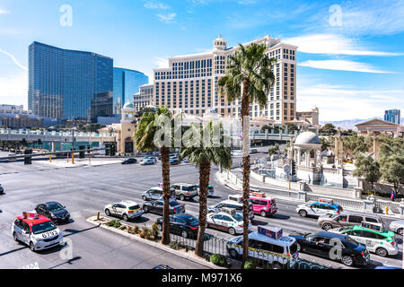 Touristische Blick auf. Las Vegas, Narvarda während des Tages. U.S.A Stockfoto