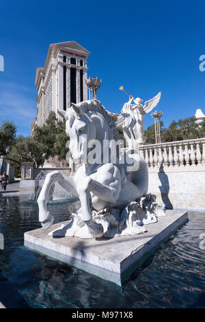 Touristische Blick auf. Las Vegas, Narvarda während des Tages. U.S.A Stockfoto