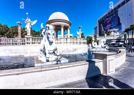 Touristische Blick auf. Las Vegas, Narvarda während des Tages. U.S.A Stockfoto