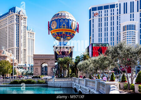 Touristische Blick auf. Las Vegas, Narvarda während des Tages. U.S.A Stockfoto