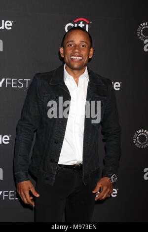 Hollywood, Ca. 22 Mär, 2018. Hill Harper am 2018 PaleyFest Los Angeles Präsentation Der gute Arzt im Dolby Theater, Hollywood, Kalifornien. März 22, 2018. Quelle: David Edwards/Medien Punch/Alamy leben Nachrichten Stockfoto