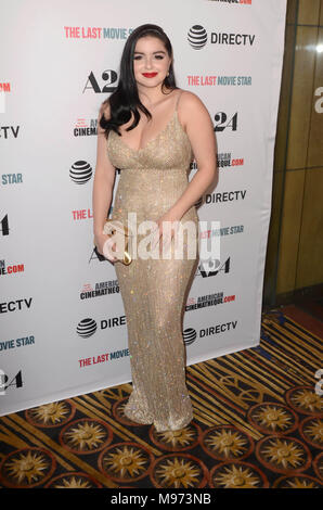 Hollywood, Ca. 22 Mär, 2018. Ariel Winter Im letzten Film Star Premiere auf der Egyptian Theatre in Hollywood, Kalifornien. März 22, 2018. Quelle: David Edwards/Medien Punch/Alamy leben Nachrichten Stockfoto