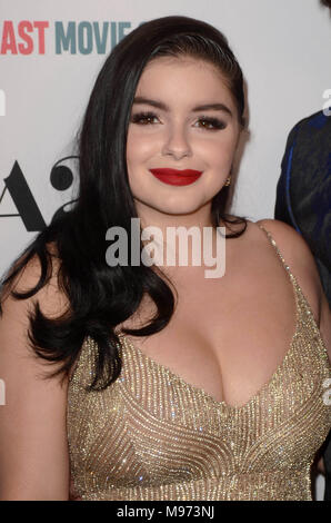 Hollywood, Ca. 22 Mär, 2018. Ariel Winter Im letzten Film Star Premiere auf der Egyptian Theatre in Hollywood, Kalifornien. März 22, 2018. Quelle: David Edwards/Medien Punch/Alamy leben Nachrichten Stockfoto