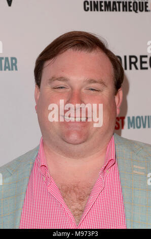 Hollywood, Ca. 22 Mär, 2018. Brett Thomason Im letzten Film Star Premiere auf der Egyptian Theatre in Hollywood, Kalifornien. März 22, 2018. Quelle: David Edwards/Medien Punch/Alamy leben Nachrichten Stockfoto