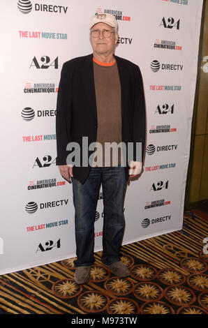 Hollywood, Ca. 22 Mär, 2018. Chevy Chase Im letzten Film Star Premiere auf der Egyptian Theatre in Hollywood, Kalifornien. März 22, 2018. Quelle: David Edwards/Medien Punch/Alamy leben Nachrichten Stockfoto
