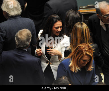 Rom, Italien. 23 Mär, 2018. Rom, Erste Sitzung der Abgeordnetenkammer des XVIII Gesetzgebung Giusy Versace Credit: Unabhängige Fotoagentur Srl/Alamy leben Nachrichten Stockfoto