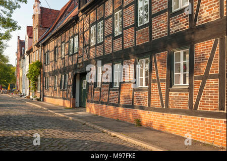 Pferde Mühle Rossmühle, UNESCO-Weltkulturerbe, Lübeck, Ostsee, Schleswig-Holstein, Deutschland, Europa Stockfoto