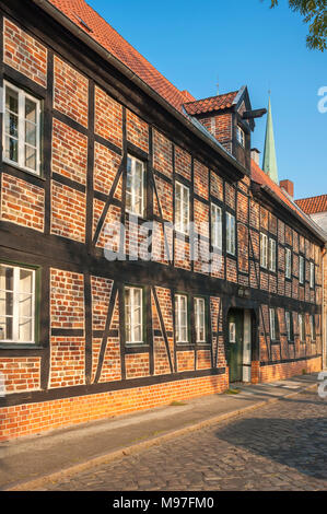 Pferde Mühle Rossmühle, UNESCO-Weltkulturerbe, Lübeck, Ostsee, Schleswig-Holstein, Deutschland, Europa Stockfoto