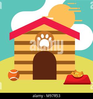 Hund Tier- Stock Vektor