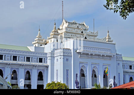 Rathaus, Yangon, Myanmar Stockfoto