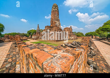 Wat Phra Ram Tempel, Ayutthaya. Bangkok Thailand Stockfoto