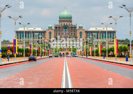 Jabatan perdana menteri, in Putrajaya Bundesgebiet, Kuala Lumpur, Malaysia. Stockfoto