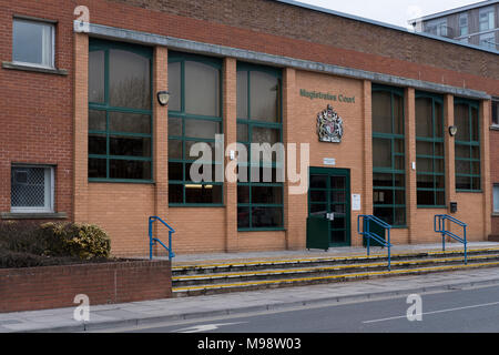 Gerichte, Princes St, Swindon SN1 2JB. Die juristische Gerichtssystem UK Stockfoto