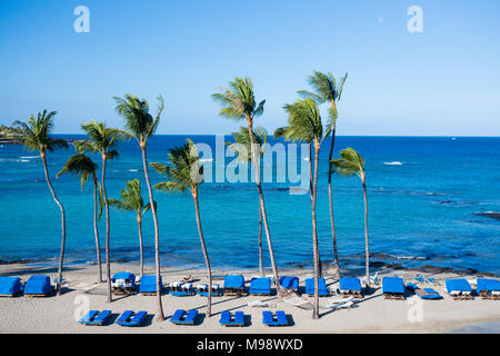 Mauna Lani Bay Big Island Hawaii Stockfoto