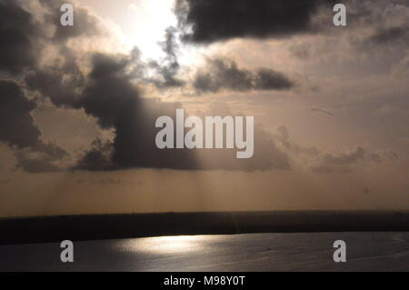 Sonnenuntergang Foto in Key West uns genommen Stockfoto