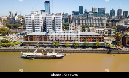 Puerto Modero, Buenos Aires, Argentinien Stockfoto