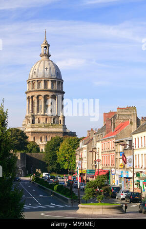 Altstadt von Boulogne-sur-Mer im Pas-de-Calais Hauts de Frankreich Frankreich Stockfoto