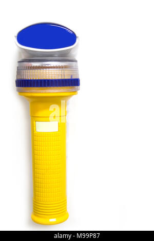 Not-Fackel isolieren, an der Wand Stockfoto