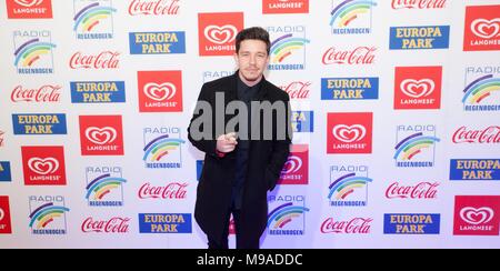 Rust, Deutschland, 23. März 2018, "Radio Regenbogen AWARD 2018 "Roter Teppich" Nico Santos Credit: mediensegel.de/Alamy leben Nachrichten Stockfoto