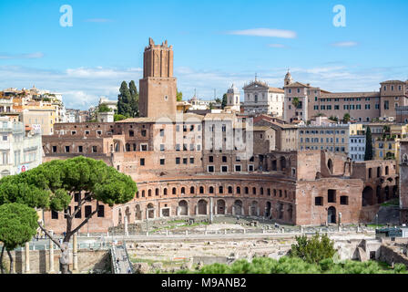 Die Trajan Markt, Rom, Italien Stockfoto