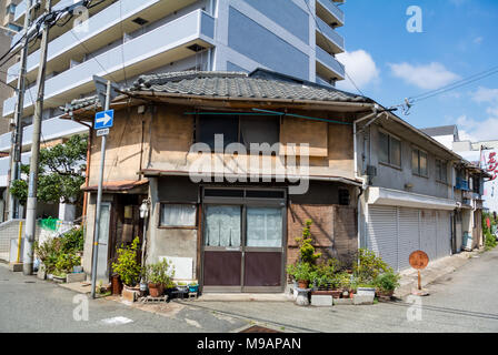 Street Scene, Kobe, Hyogo Präfektur, Japan Stockfoto