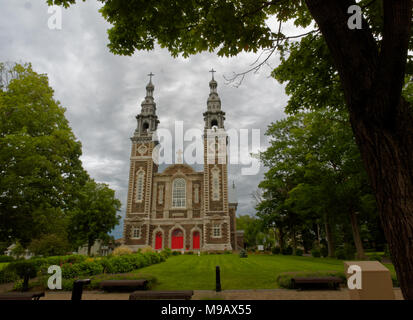 Ste-Croix Katholische Kirche in Sainte-Croix, Quebec, Kanada Stockfoto