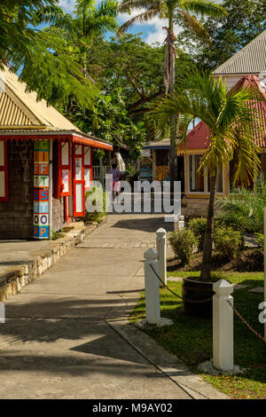 Redcliffe Quay, St. John's, Antigua Stockfoto