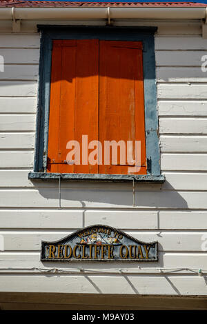 Redcliffe Quay, St. John's, Antigua Stockfoto