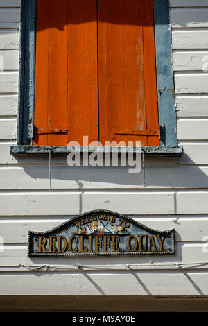 Redcliffe Quay, St. John's, Antigua Stockfoto